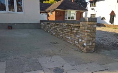 Front Boundary Wall