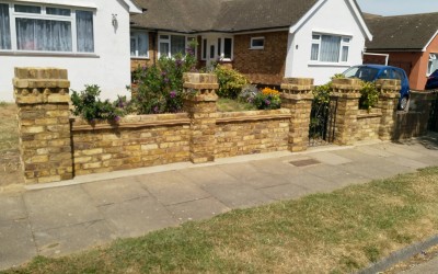 Wall, Piers & Opening for Railings